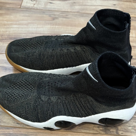 Nike Flight Bonafide Cargo Khaki Sneakers Flyknit 917742-300 Men Sz 12 Preowned - Picture 6 of 7